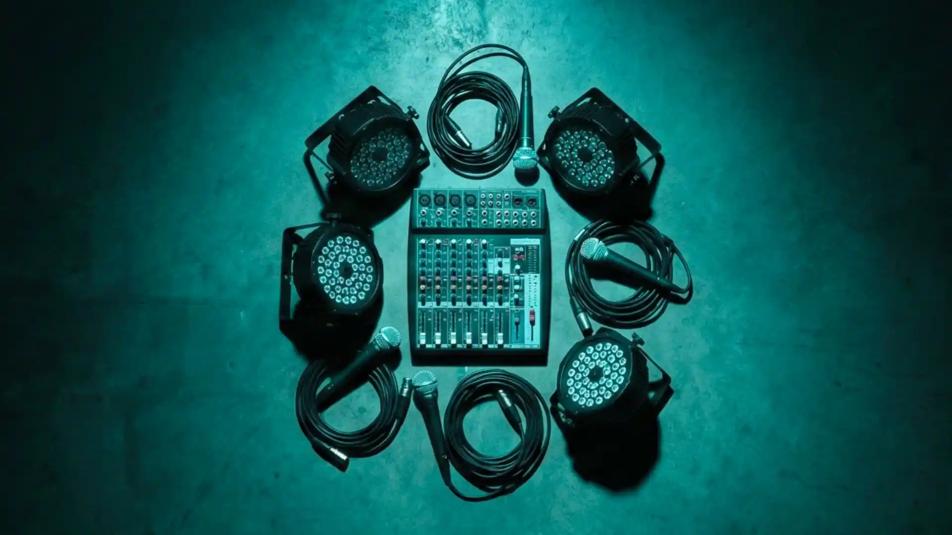 Veranstaltungstechnik Equipment zum Verleih