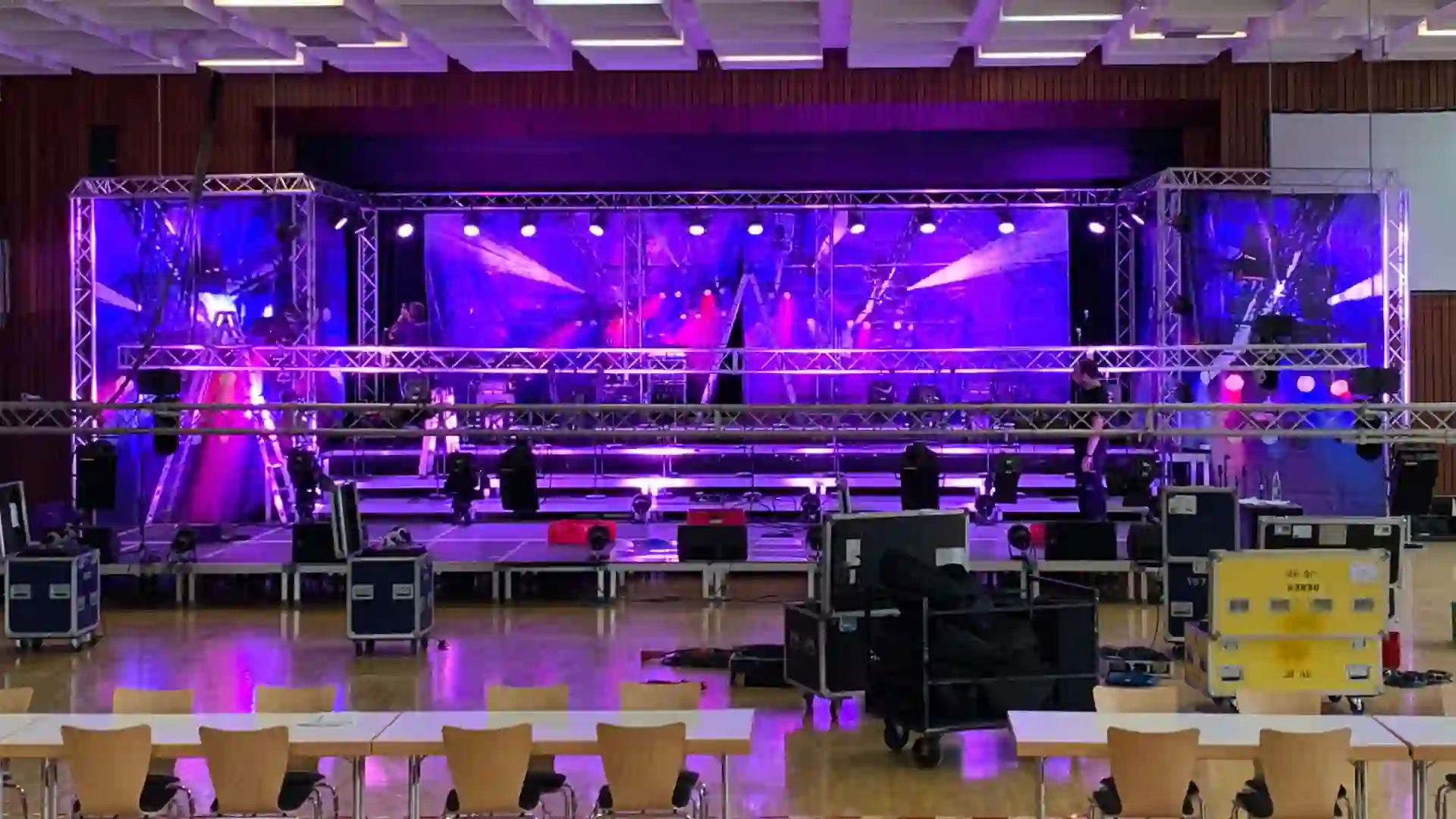 Professionelle Lichttechnik und Bühnenbeleuchtung