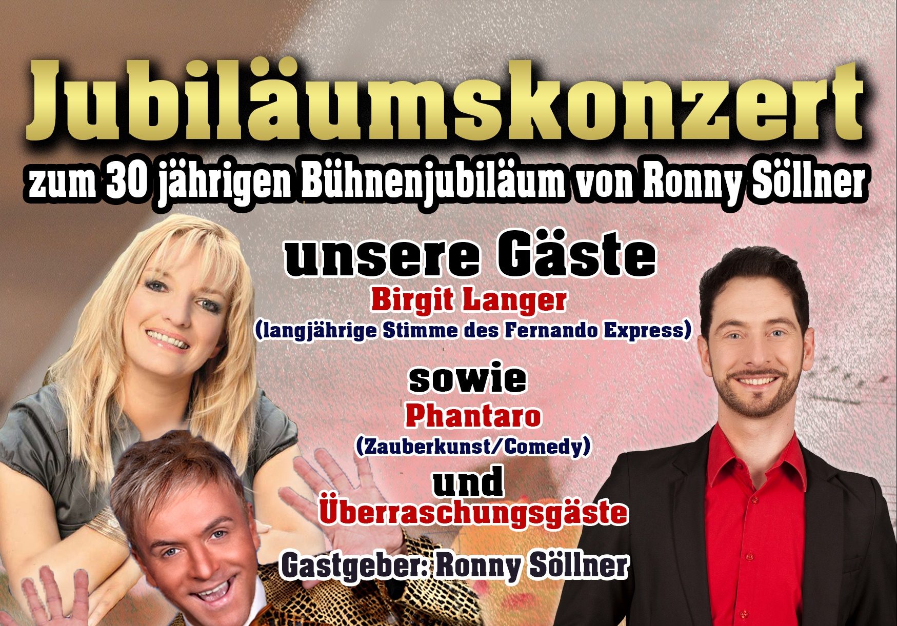 Ronny Söllner 30 Jahre Bühnenjubiläum Weidhausen